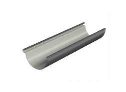 ТН МАКСИ 152/100 мм, водосточный желоб пластиковый (3 м), графитово-серый, шт.